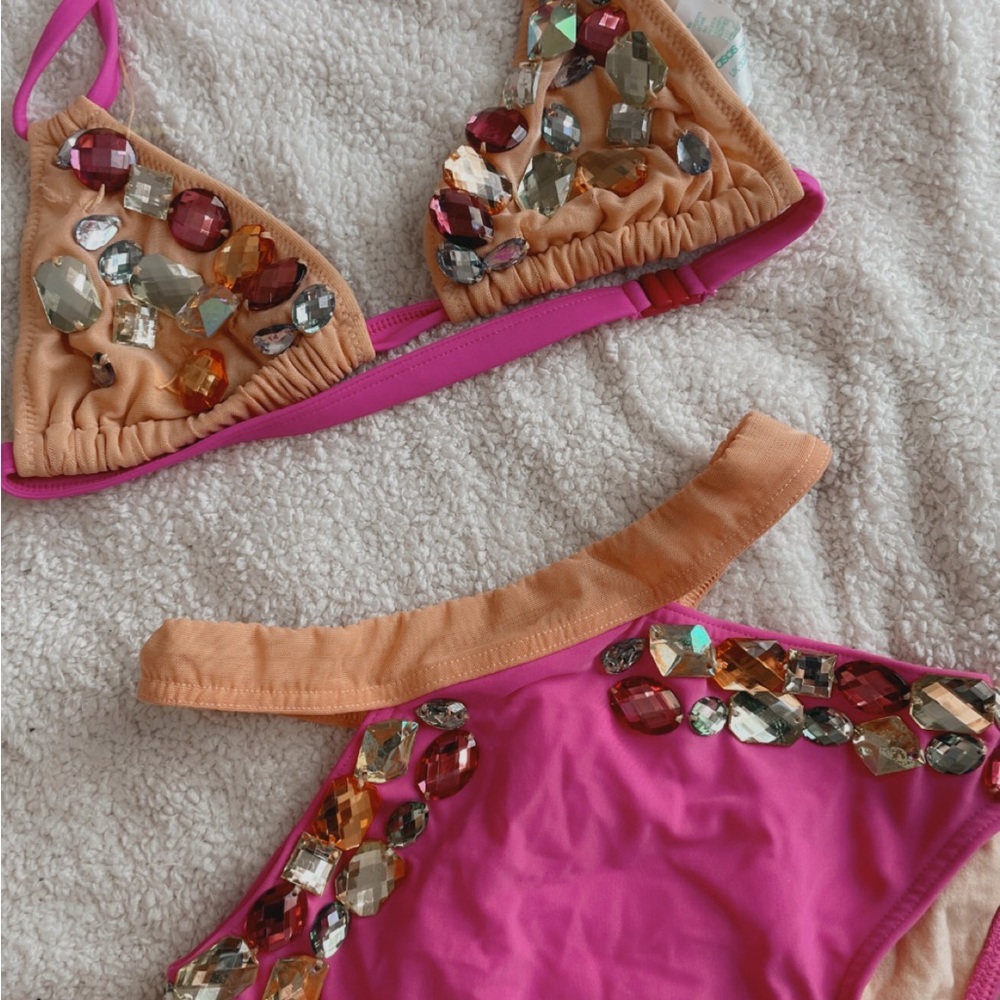 ASOS jeweled bikini